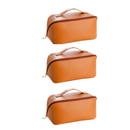 Necessaire Feminina Premium em Couro PU | Organizadora de Maquiagem para Viagem