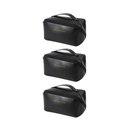 Necessaire Feminina Premium em Couro PU | Organizadora de Maquiagem para Viagem