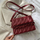 Bolsa Feminina Transversal Quadrada Celinea – Crossbody Compacta com Alça Regulável