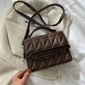 Bolsa Feminina Transversal Quadrada Celinea – Crossbody Compacta com Alça Regulável