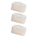 Necessaire Feminina Premium em Couro PU | Organizadora de Maquiagem para Viagem