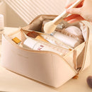 Necessaire Feminina Premium em Couro PU | Organizadora de Maquiagem para Viagem
