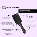 Escova Onda Finalizadora Trissé Definição Cachos e Finalização para Cabelo Cacheado Crespo