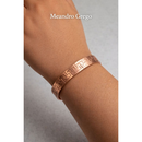 Pulseiras de Cobre Puro 100% Artesanal Ajustável – Elegante e Confortável