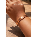 Pulseiras de Cobre Puro 100% Artesanal Ajustável – Elegante e Confortável