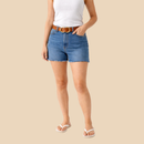 Cinto Feminino Blogueira Fivela Invertida da Moda