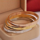 Pulseira Clássica De Aço Inoxidável Pulseira De Casal Estilo Coreano