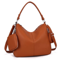 Bolsa Mochila Feminina Grande 3 em 1 Celinea® em Couro PU – Ombro e Transversal