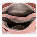 Bolsa Mochila Grande De Ombro e Transversal Feminina De Couro PU B303 AMY