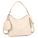Bolsa Mochila Feminina Grande 3 em 1 Celinea® em Couro PU – Ombro e Transversal